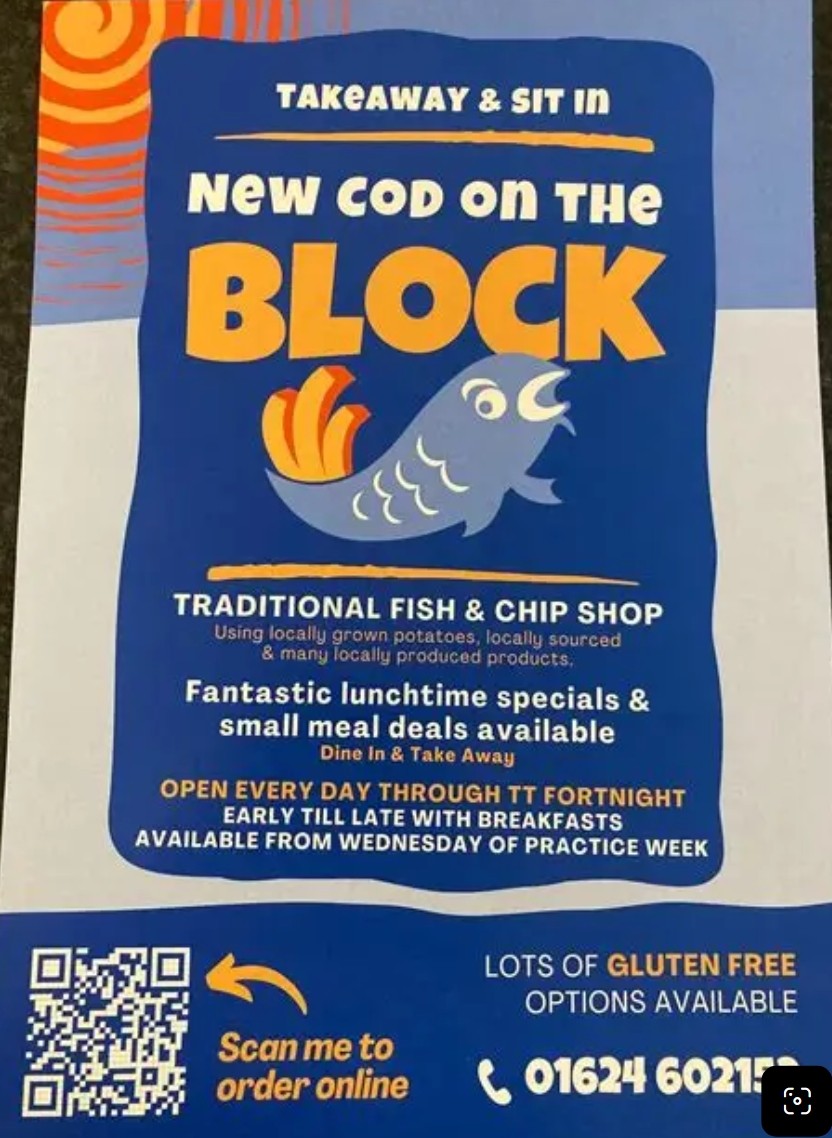 New Cod on the Block - Onchan chippy